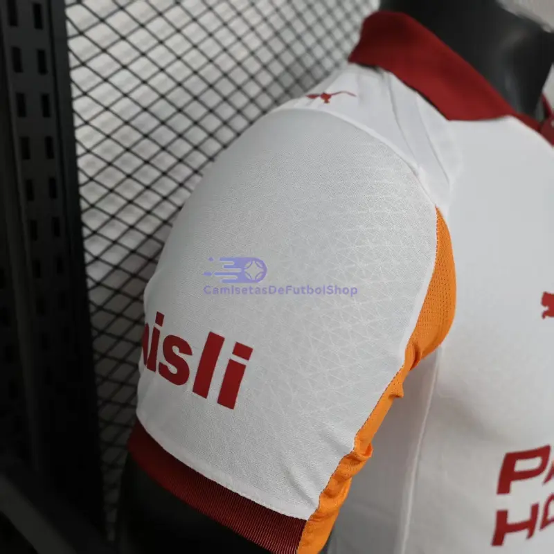 Camiseta Galatasaray 2025/2026 2ª Equipación Blanco/Naranja (EDICIÓN JUGADOR)