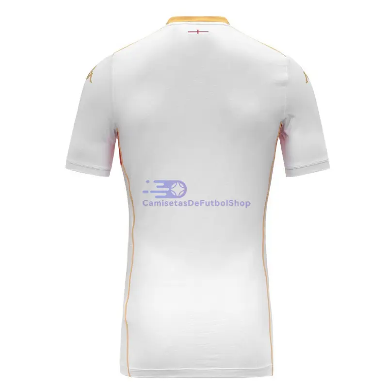 Camiseta Genoa CFC 2025/2026 2ª Equipación Blanco/Rojo