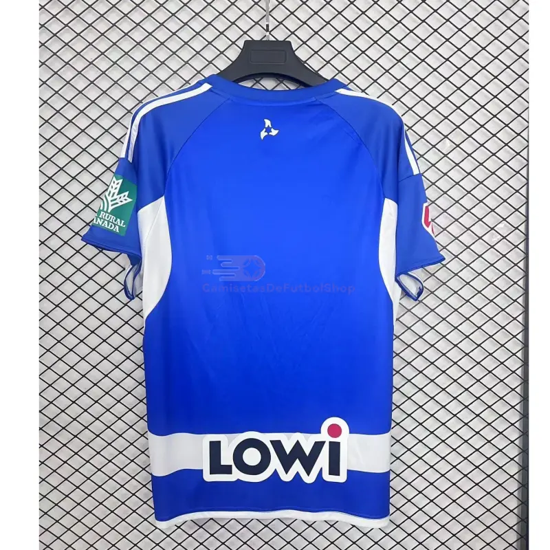 Camiseta Granada 2025/2026 2ª Equipación Azul/Blanco con Parche La Liga
