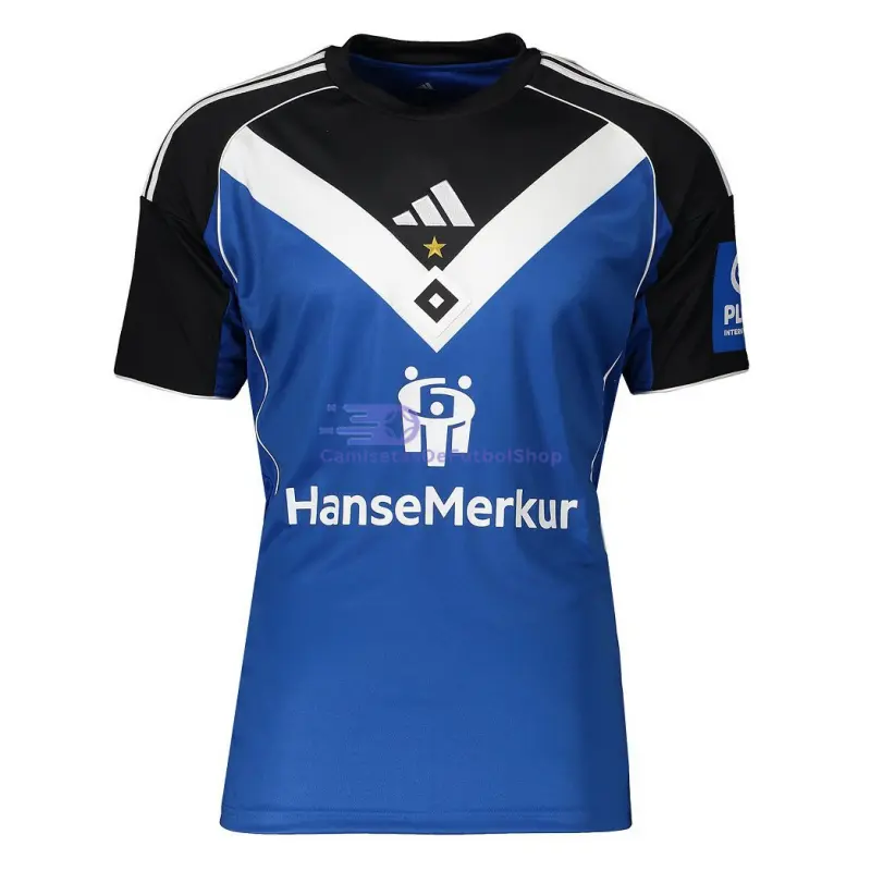 Camiseta Hamburger SV 2025/2026 2ª Equipación Azul