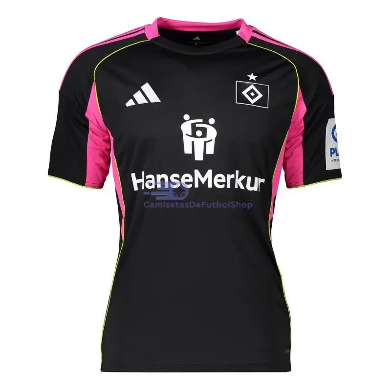 Camiseta Hamburger SV 2025/2026 3ª Equipación Negro