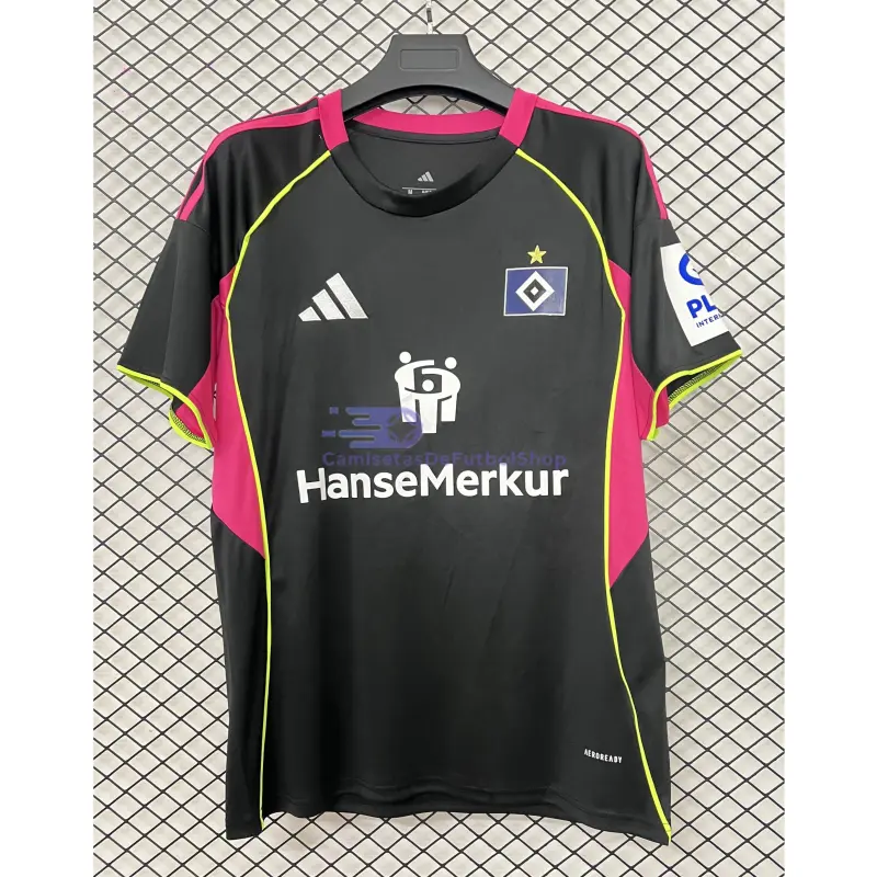 Camiseta Hamburger SV 2025/2026 3ª Equipación Negro