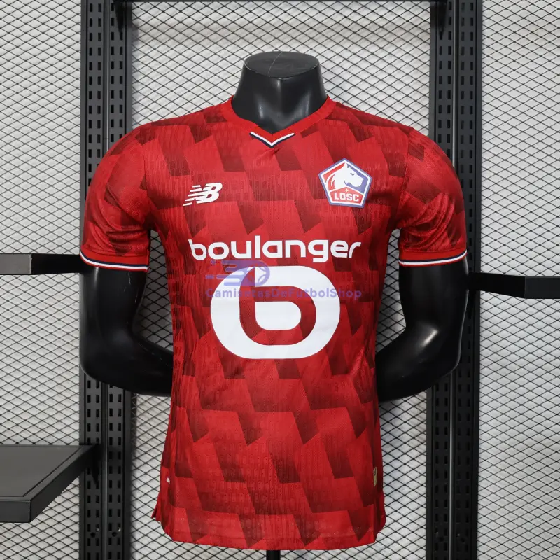 Camiseta Lille OSC 2025/2026 1ª Equipación Rojo (EDICIÓN JUGADOR)