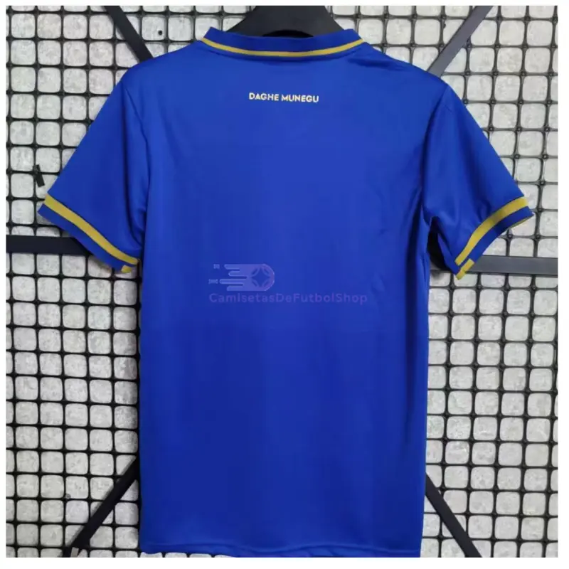 Camiseta Monaco 2025/2026 2ª Equipación Azul/Dorado