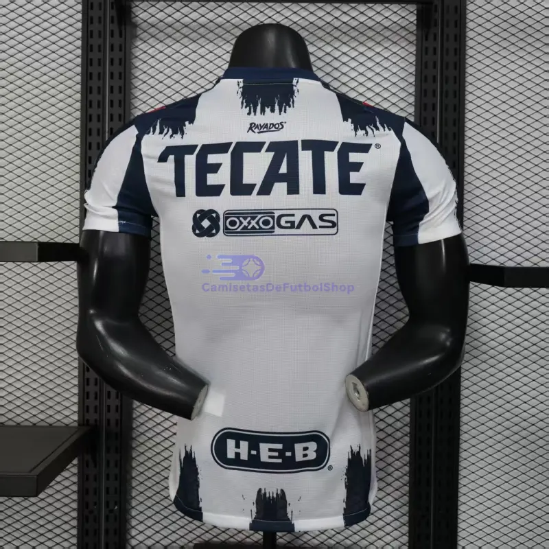 Camiseta Monterrey 2025/2026 1ª Equipación Azul Marino/Blanco (EDICIÓN JUGADOR)