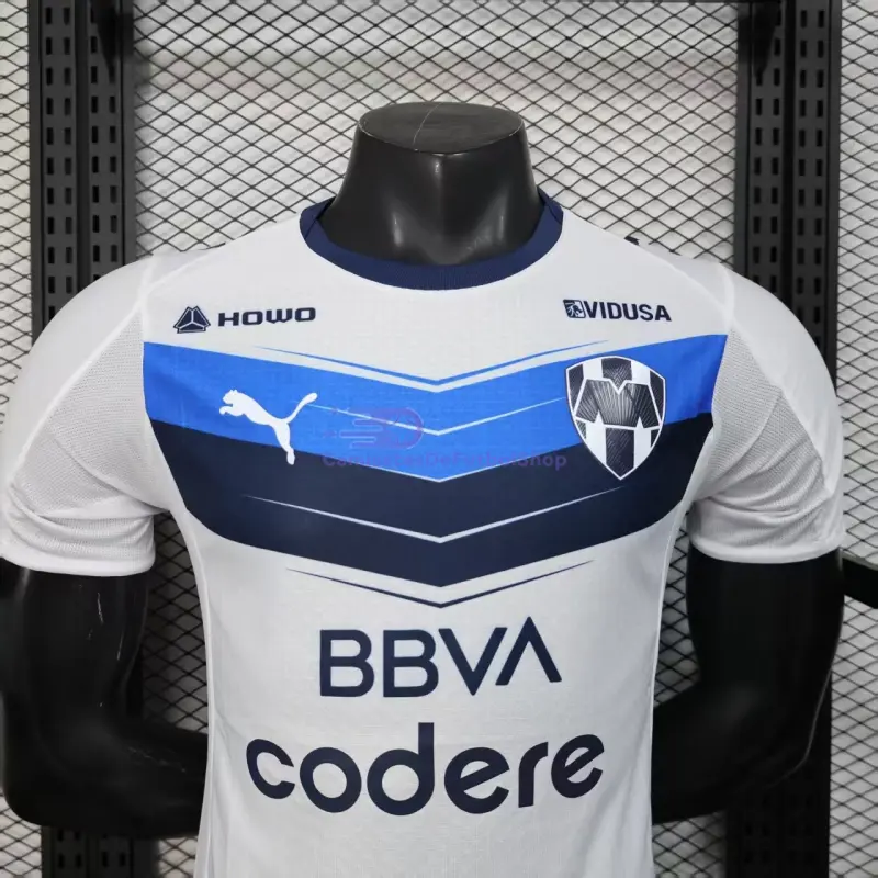 Camiseta Monterrey 2025/2026 2ª Equipación Blanco (EDICIÓN JUGADOR)