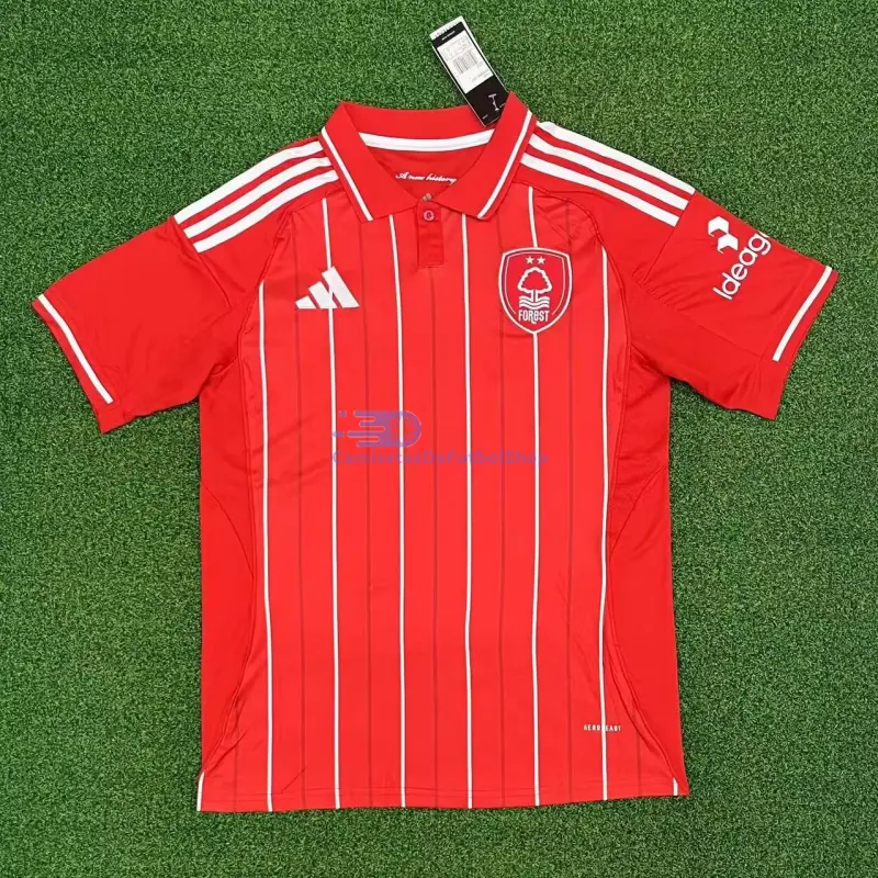 Camiseta Nottingham Forest 2025/2026 1ª Equipación Rojo