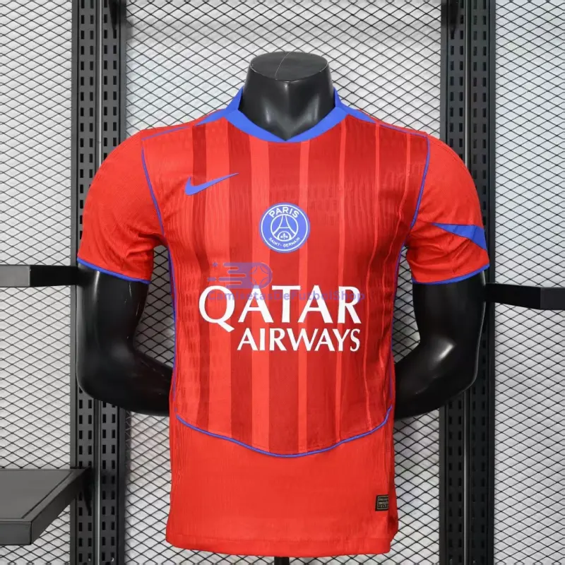 Camiseta PSG 2025/2026 3ª Equipación Naranja (EDICIÓN JUGADOR)