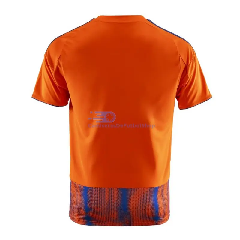 Camiseta Schalke 04 2025/2026 3ª Equipación Naranja/Azul