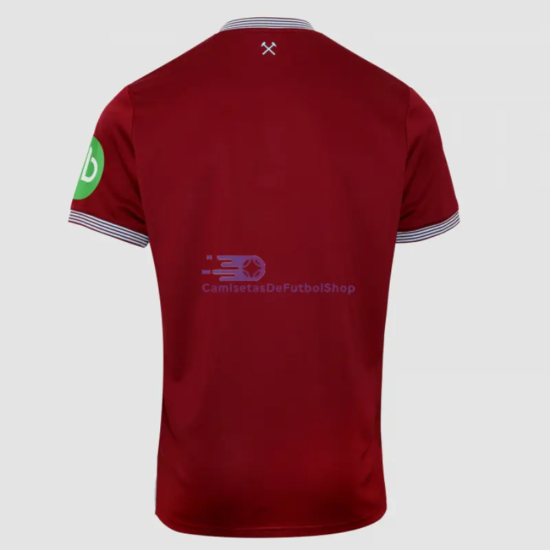 Camiseta West Ham United 2025/2026 1ª Equipación Rojo Oscuro