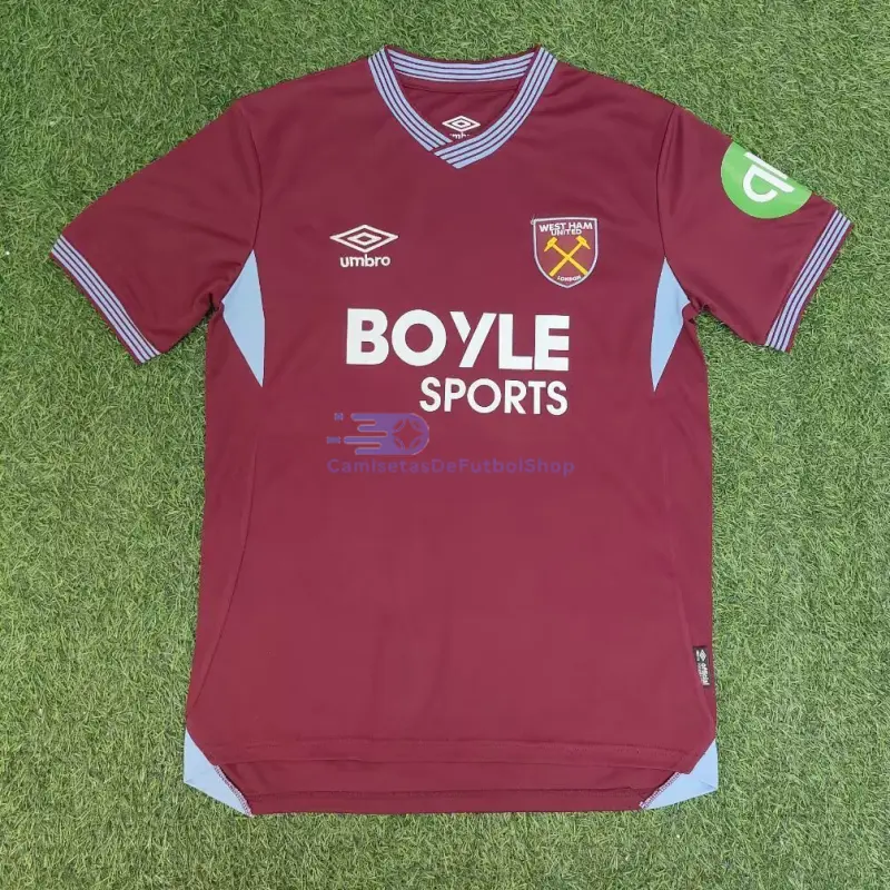 Camiseta West Ham United 2025/2026 1ª Equipación Rojo Oscuro