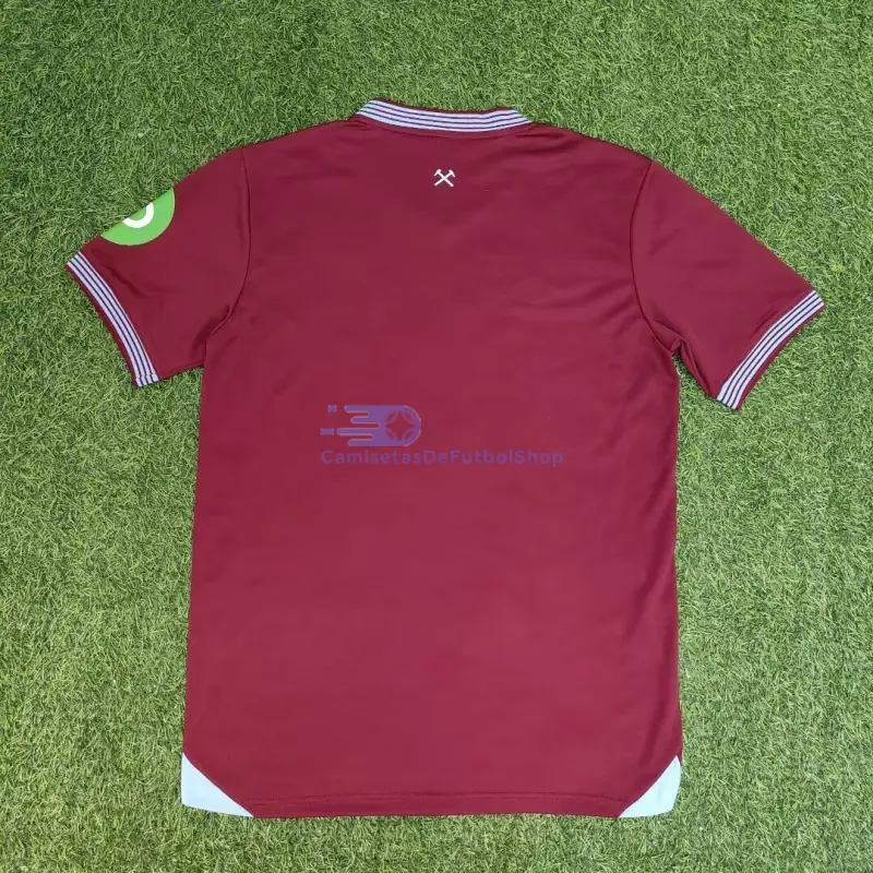 Camiseta West Ham United 2025/2026 1ª Equipación Rojo Oscuro