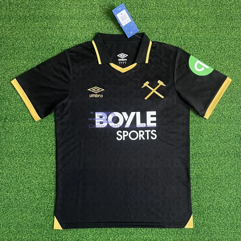 Camiseta West Ham United 2025/2026 3ª Equipación Negro