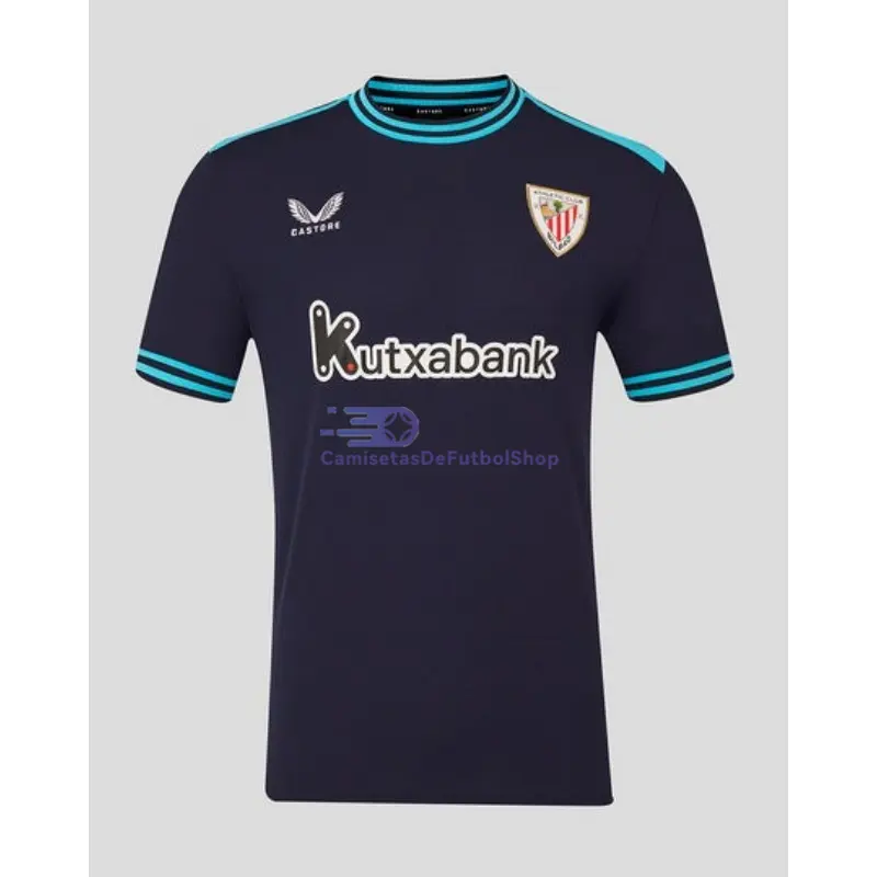 Camiseta Athletic de Bilbao 2025/2026 2ª Equipación Azul Marino