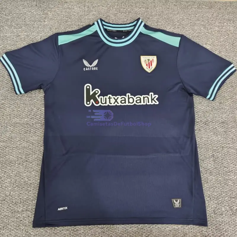 Camiseta Athletic de Bilbao 2025/2026 2ª Equipación Azul Marino