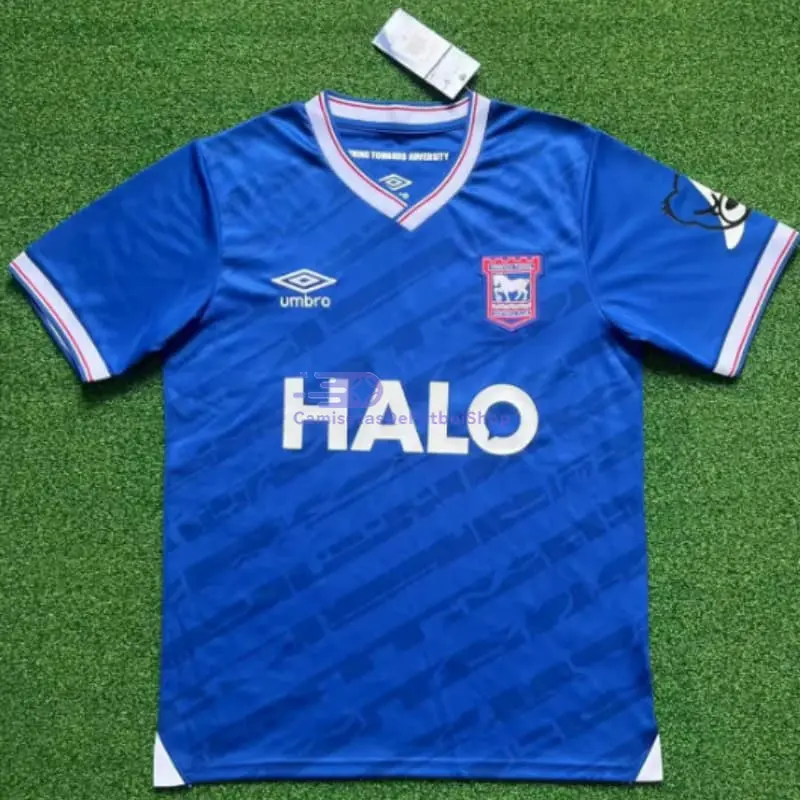 Camiseta Ipswich Town 2025/2026  1ª Equipación Azul