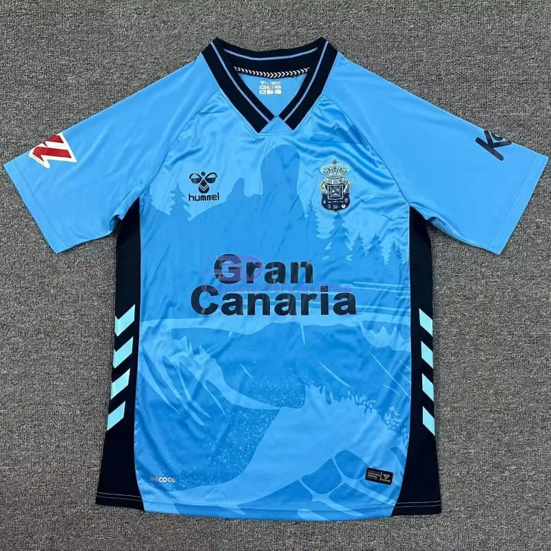 Camiseta Las Palmas 2025/2026 2ª Equipación Azul con Parche La Liga