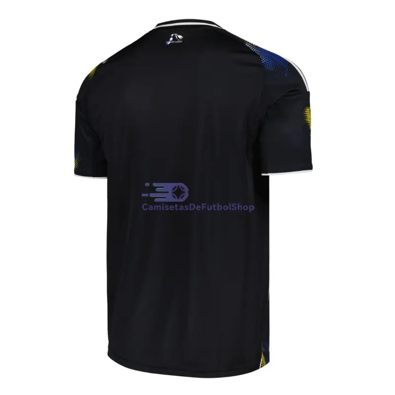 Camiseta Leeds United 2025/2026 3ª Equipación Negro/Azul/Amarillo
