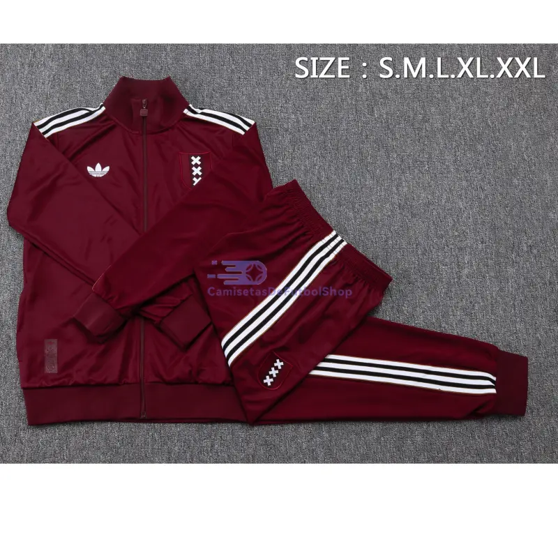 Chandal Ajax 2025/2026 Retro Granate