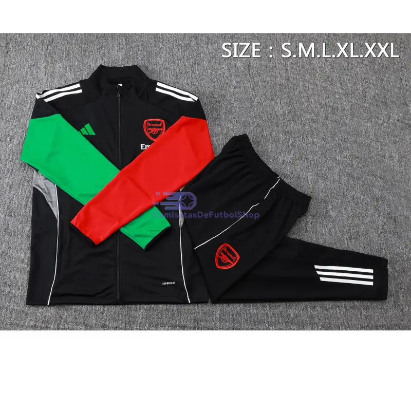 Chandal Arsenal 2025/2026 Azul/Rojo/Verde