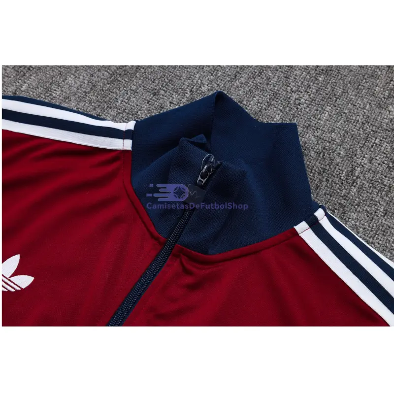 Chandal Arsenal 2025/2026 Retro Granate/Azul Real