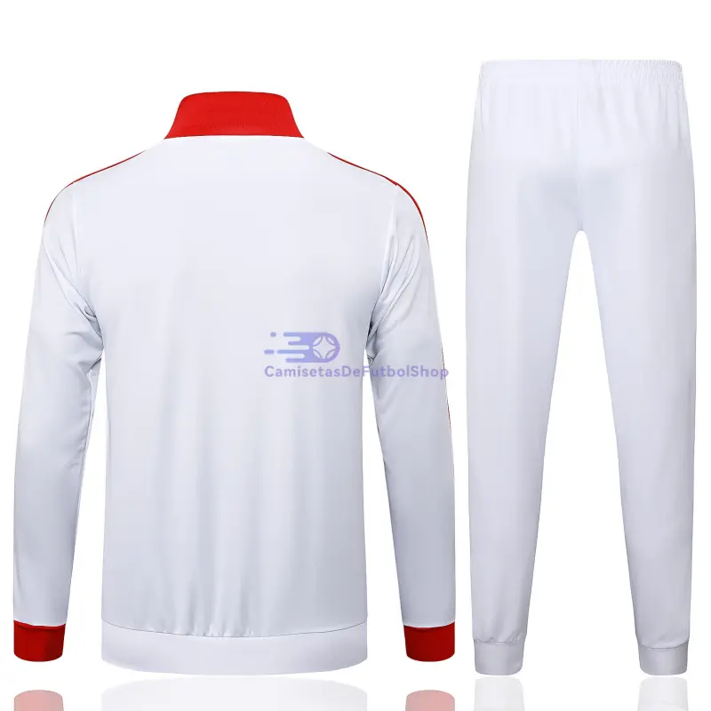Chandal Bayern Múnich 125 Aniversario Edición 2025/2026 Blanco/Rojo