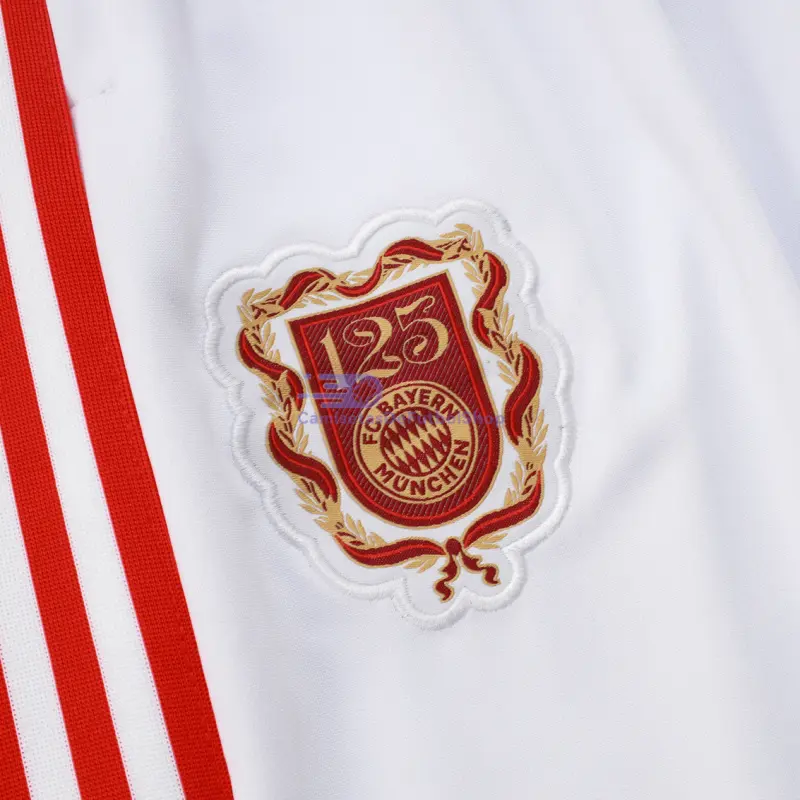 Chandal Bayern Múnich 125 Aniversario Edición 2025/2026 Blanco/Rojo
