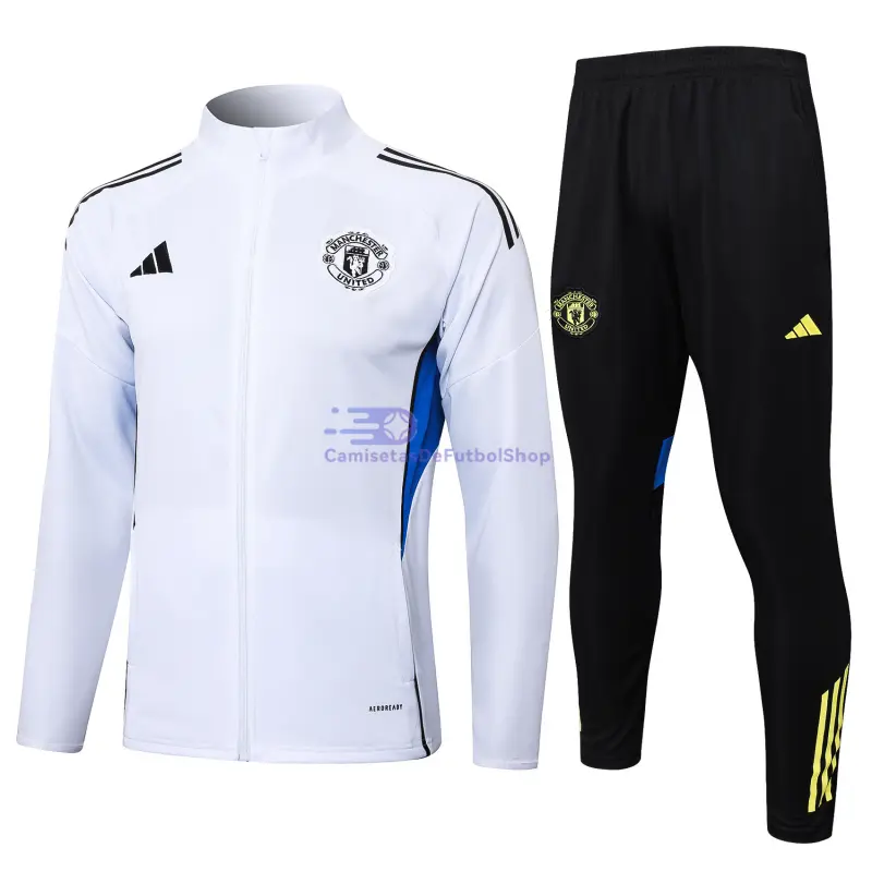 Chandal Manchester United 2025/2026 Blanco/Azul