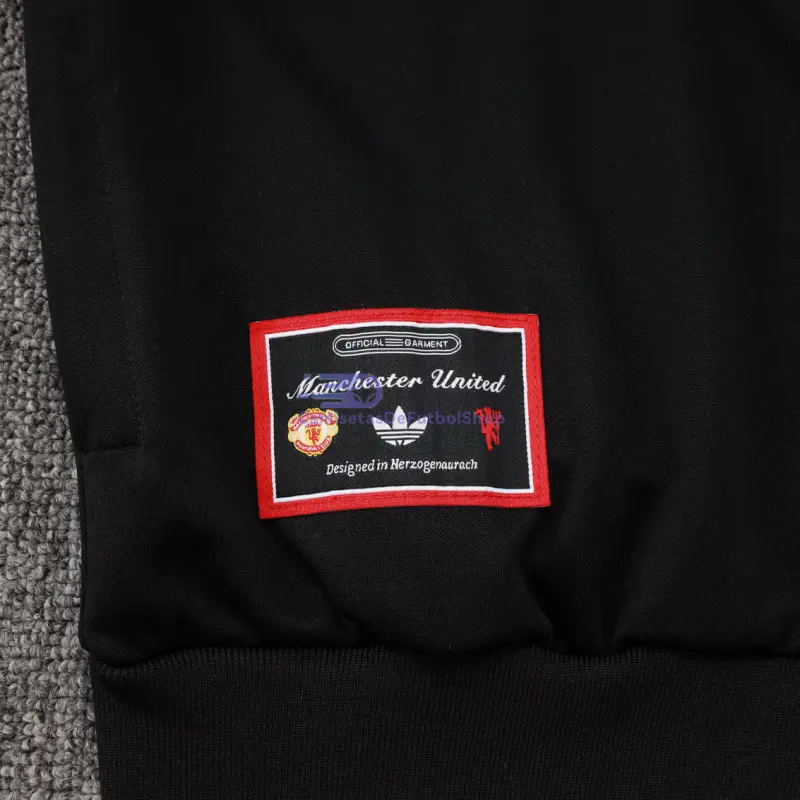 Chandal Manchester United 2025/2026 Retro Negro