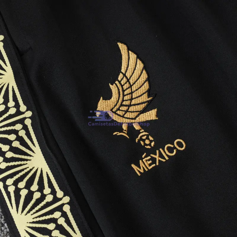 Chandal México 2025/2026 Retro Negro/Dorado