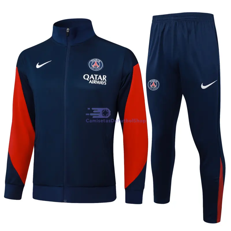 Chandal PSG 2025/2026 Azul Real/Rojo