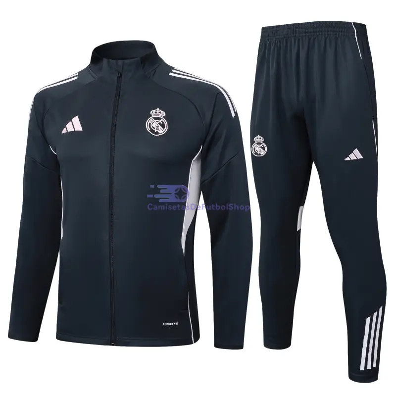 Chandal Real Madrid 2025/2026 Gris Oscuro