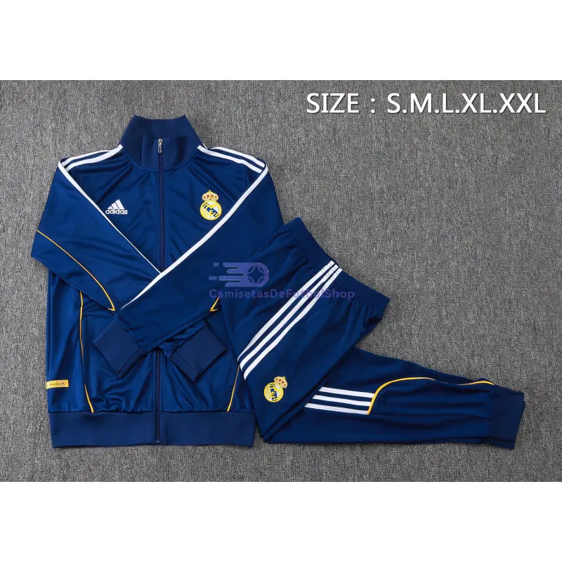 Chandal Real Madrid 2025/2026 Retro Azul Real