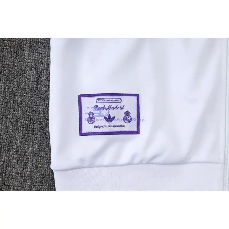 Chandal Real Madrid 2025/2026 Retro Blanco/Morado