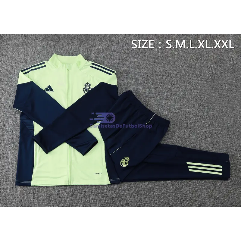 Chandal Real Madrid 2025/2026 Verde Claro