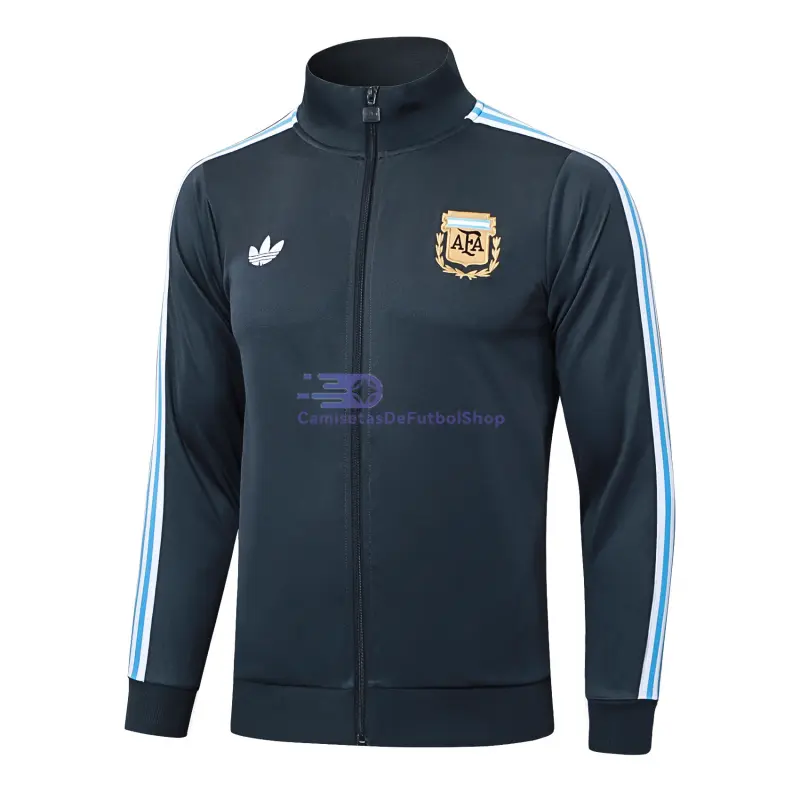 Chaqueta Argentina 2025/2026 Retro Gris Oscuro
