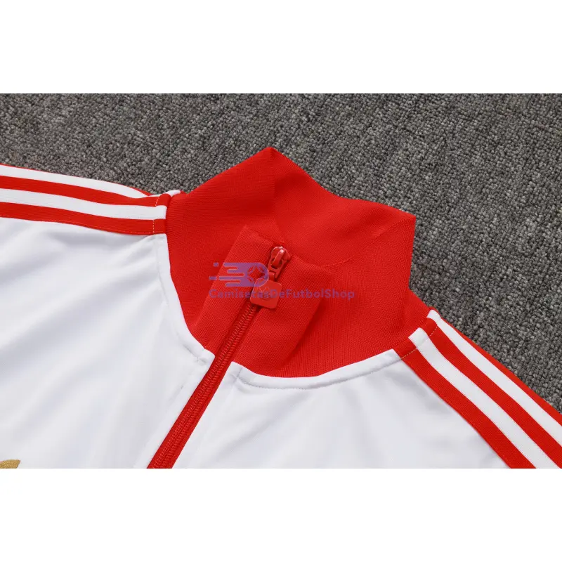 Chaqueta Bayern Múnich 125 Aniversario Edición 2025/2026 Blanco/Rojo