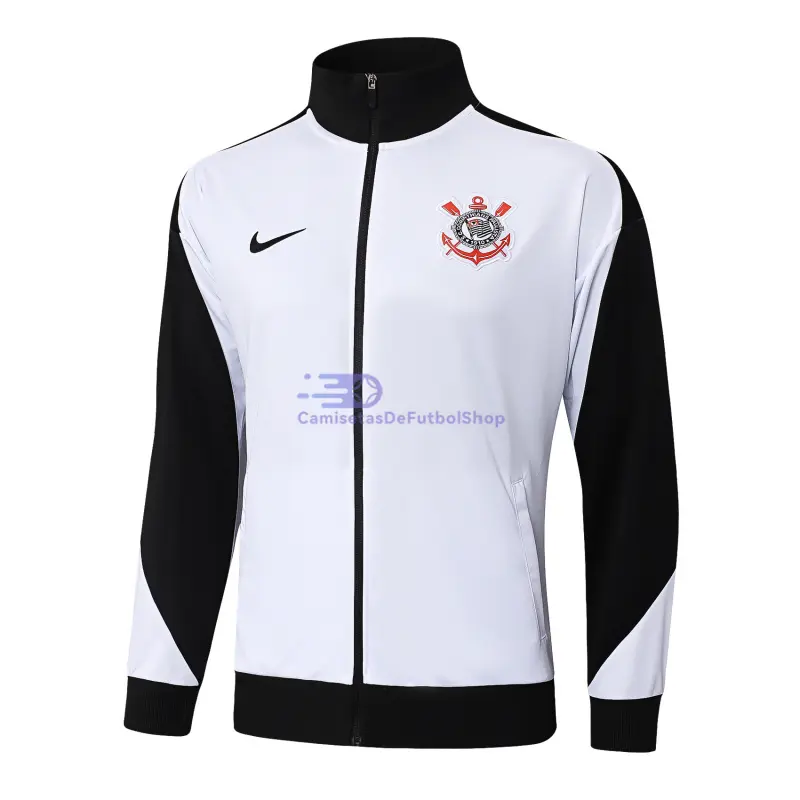 Chaqueta Corinthians 2025/2026 Blanco/Negro