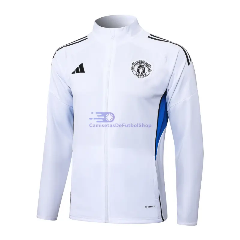 Chaqueta Manchester United 2025/2026 Blanco/Azul