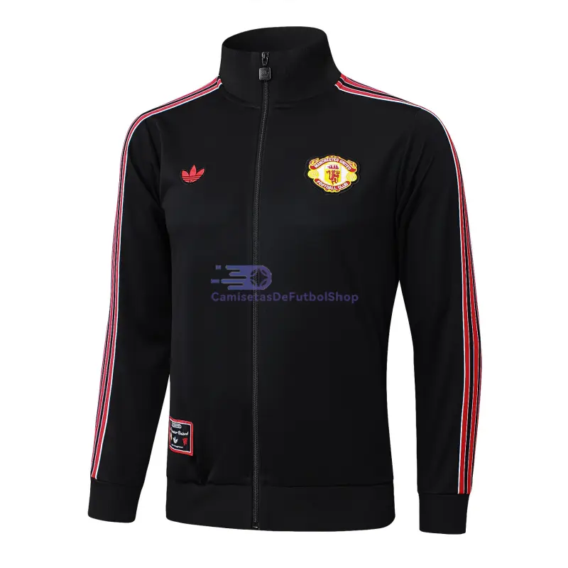 Chaqueta Manchester United 2025/2026 Retro Negro