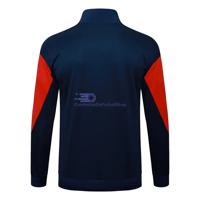 Chaqueta PSG 2025/2026 Azul Real/Rojo