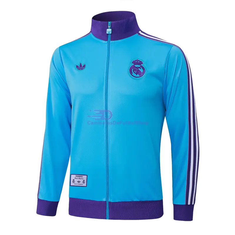 Chaqueta Real Madrid 2025/2026 Retro Azul/Morado