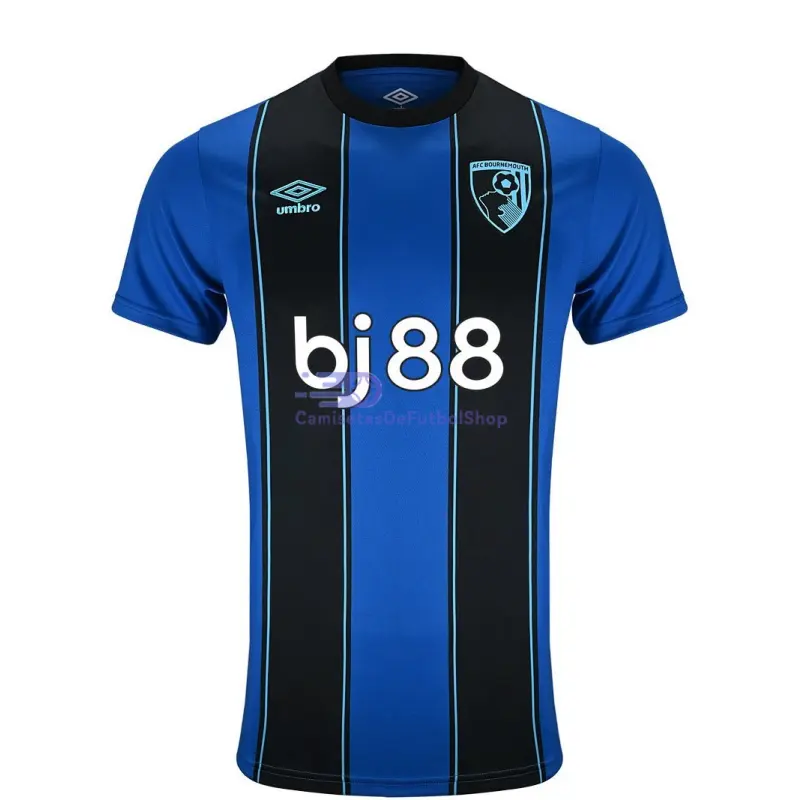 Camiseta AFC Bournemouth 2025/2026 2ª Equipación Azul/Negro