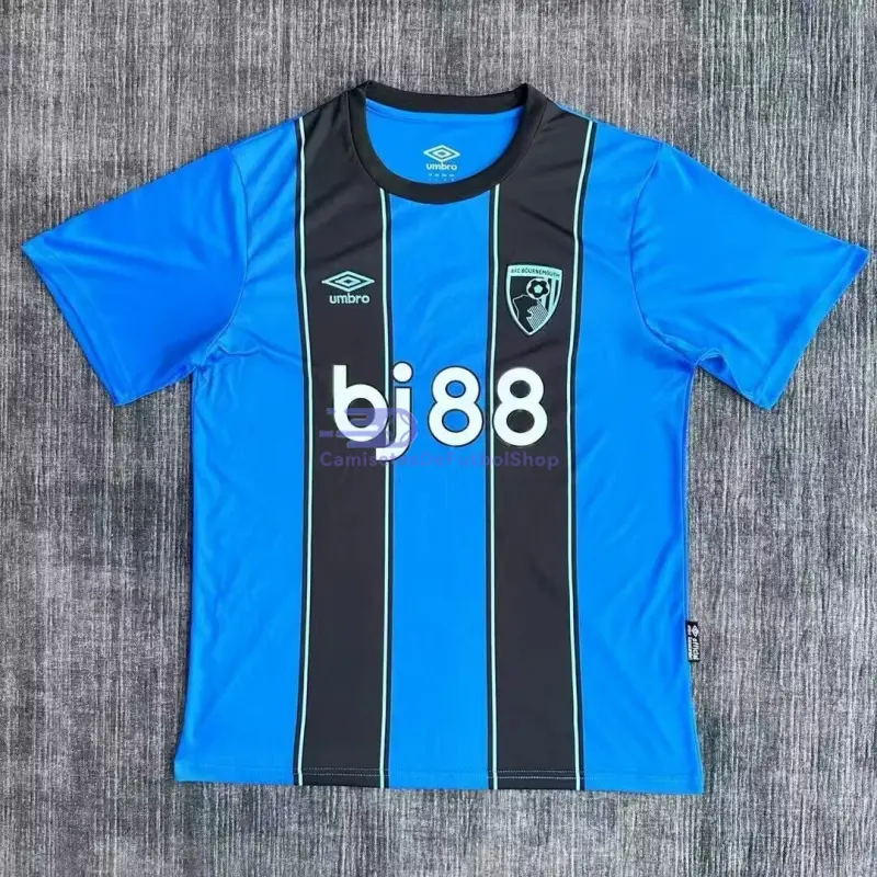Camiseta AFC Bournemouth 2025/2026 2ª Equipación Azul/Negro