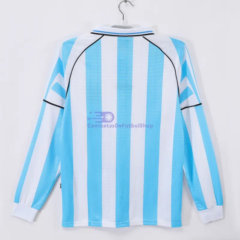 Camiseta Argentina 1996 1ª Equipación Retro ML Azul/Blanco