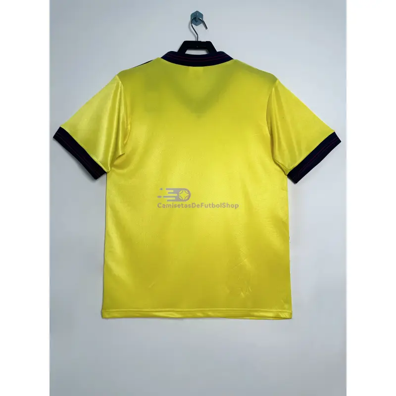 Camiseta Arsenal 1983/86 2ª Equipación Retro Amarillo