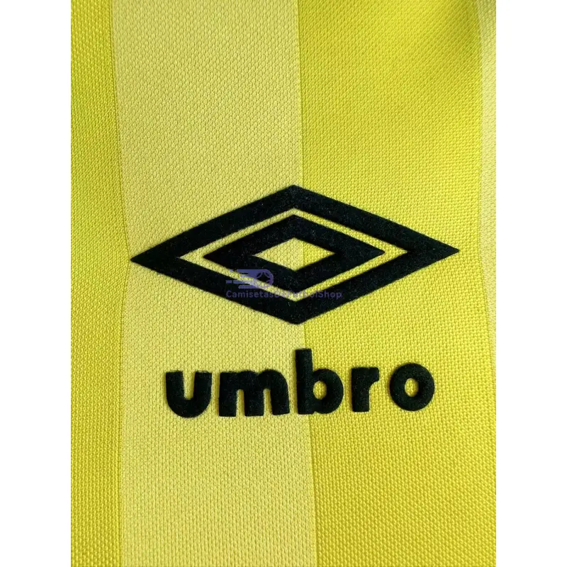 Camiseta Arsenal 1983/86 2ª Equipación Retro Amarillo