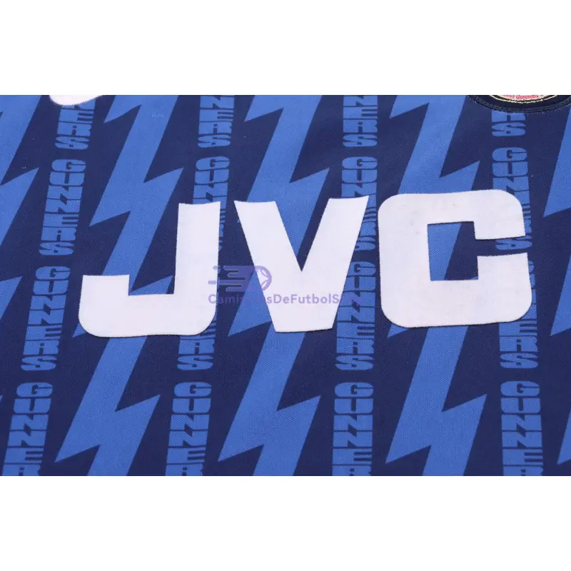 Camiseta Arsenal 1994/95 2ª Equipación Retro Azul Niño Kit