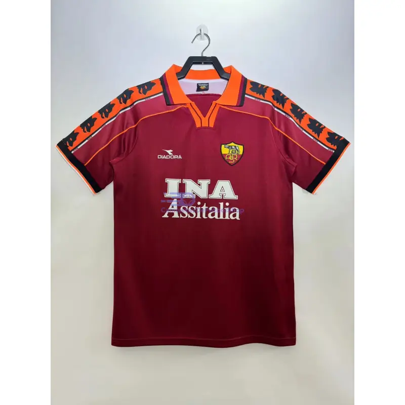 Camiseta TOTTI 10 AS Roma 1998/99 1ª Equipación Retro