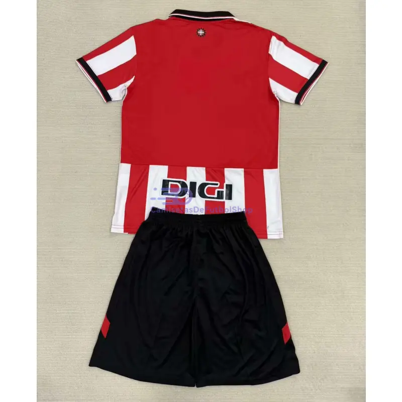 Camiseta Athletic de Bilbao 2025/2026 1ª Equipación Rojo/Blanco